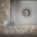 Kohler Vault 15" top-/undermount single-bowl bar sink