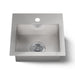 Kohler Vault 15" top-/undermount single-bowl bar sink