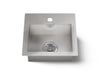 KOHLER K-32027-1 Vault 15" top-/undermount single-bowl bar sink