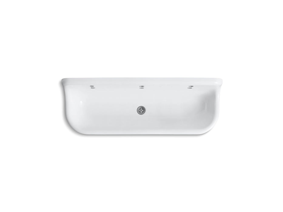 KOHLER K-3203 Brockway 60" Wall-mount Utility Sink