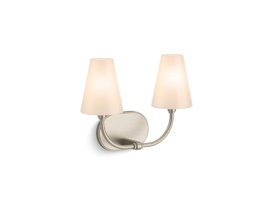 Kohler Kernen by Studio McGee Two-light sconce