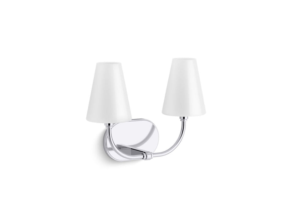 Kohler Kernen by Studio McGee Two-light sconce