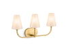 Kohler Kernen by Studio McGee Three-light sconce