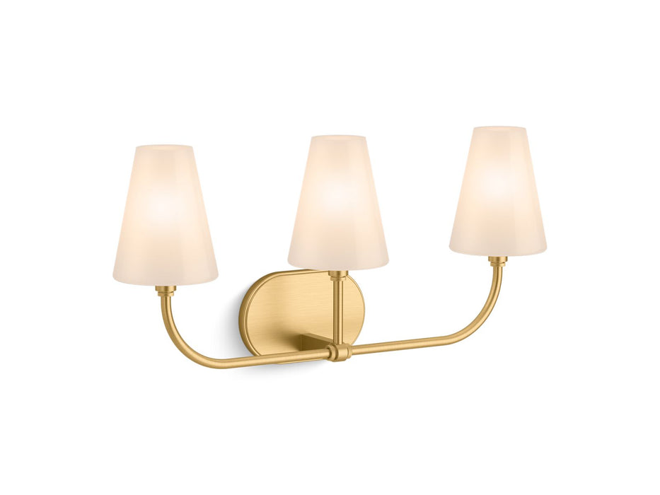 Kohler Kernen by Studio McGee Three-light sconce