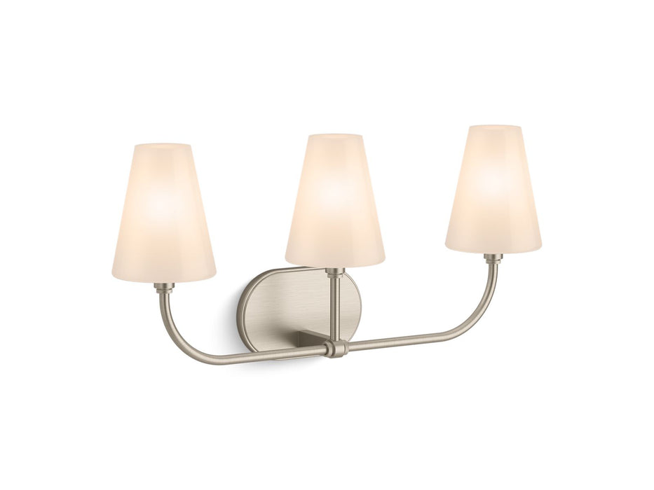 Kohler Kernen by Studio McGee Three-light sconce