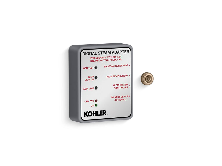 Kohler Invigoration Digital steam adapter