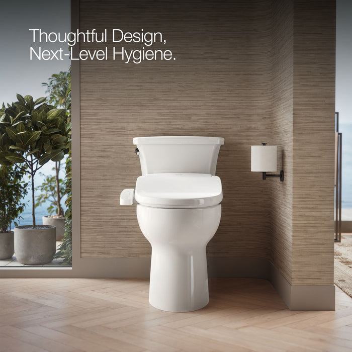 KOHLER K-32330 PureWash Elongated Bidet Toilet Seat