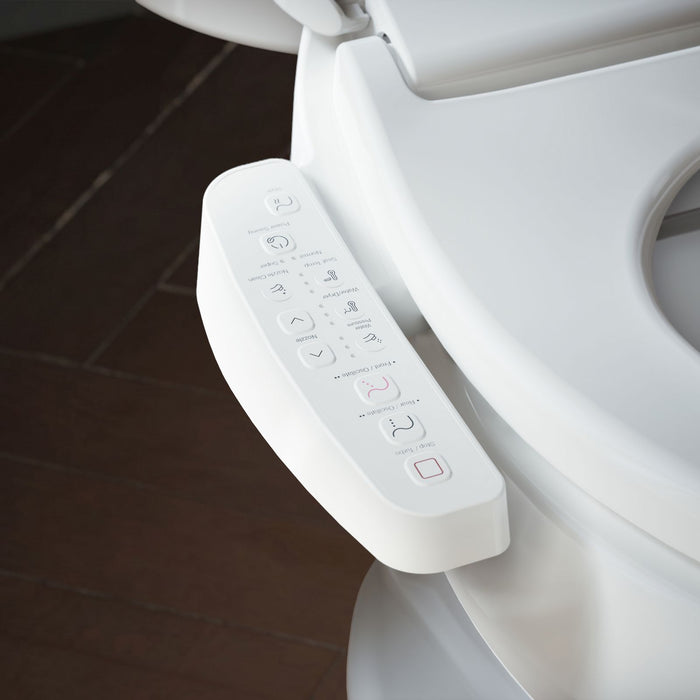 KOHLER K-32331 PureWash Round-front Bidet Toilet Seat