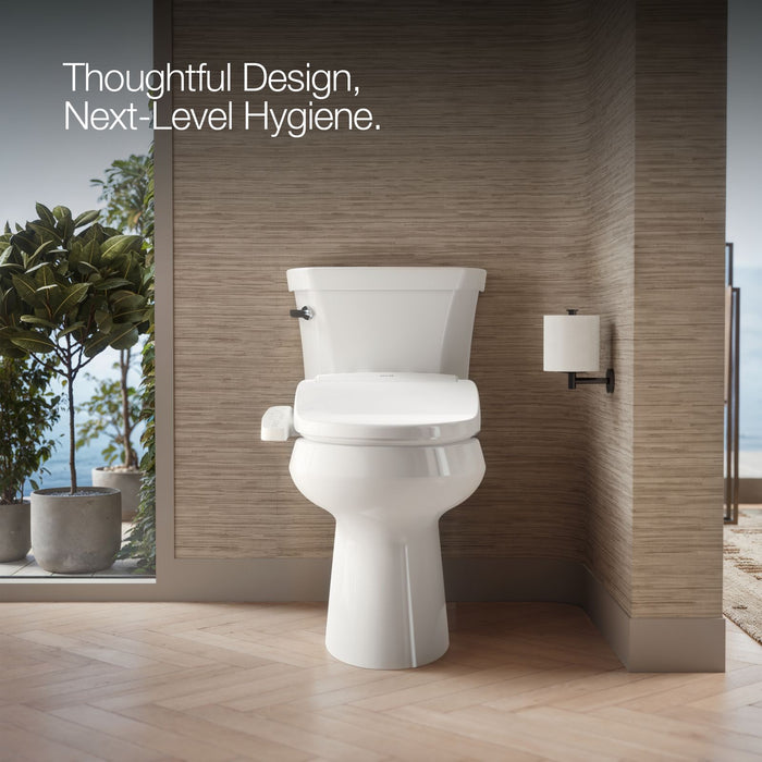 KOHLER K-32331 PureWash Round-front Bidet Toilet Seat