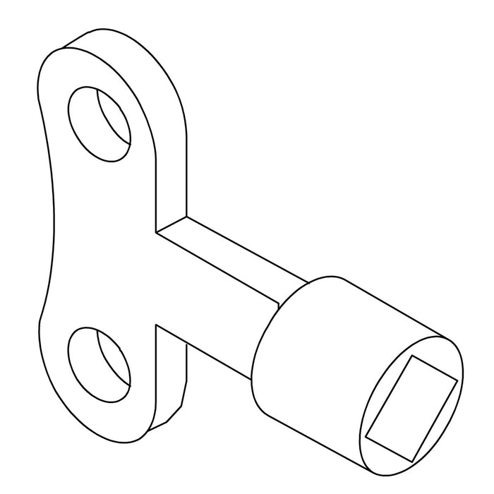 KOHLER K-32338-C Loose Key, 3/8 X 1/2 Stop