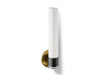3/4 view of product with dimensions