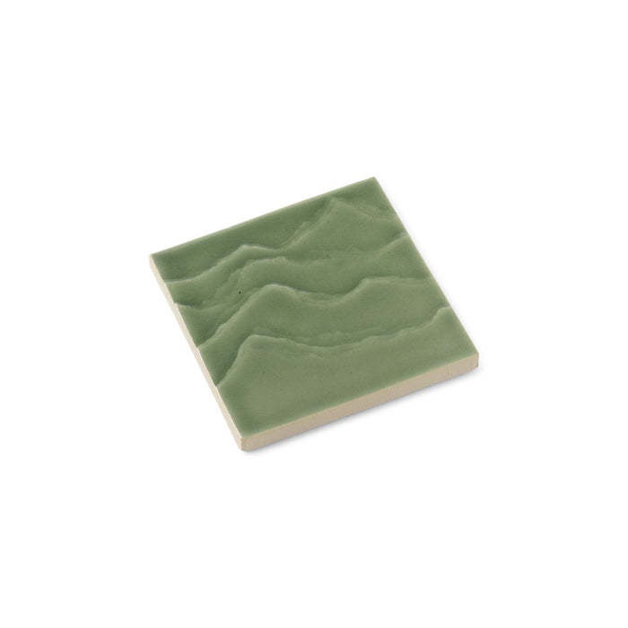 KOHLER K-32576 Landshapes 4" x 4" Feature Tile produced by the KOHLER WasteLAB