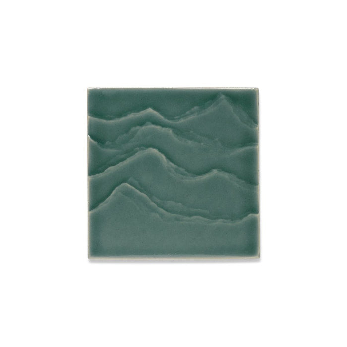 KOHLER K-32576 Landshapes 4" x 4" Feature Tile produced by the KOHLER WasteLAB