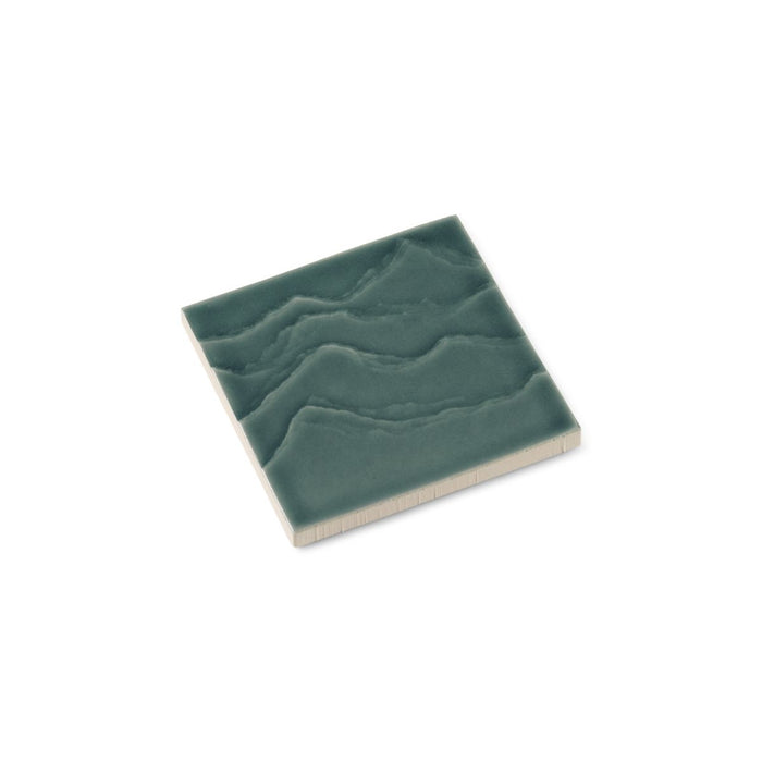 KOHLER K-32576 Landshapes 4" x 4" Feature Tile produced by the KOHLER WasteLAB