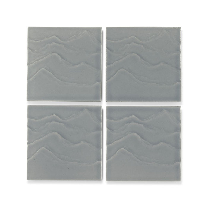 KOHLER K-32576 Landshapes 4" x 4" Feature Tile produced by the KOHLER WasteLAB