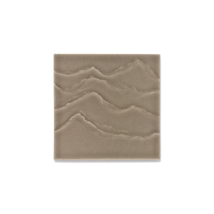 KOHLER K-32576 Landshapes 4" x 4" Feature Tile produced by the KOHLER WasteLAB