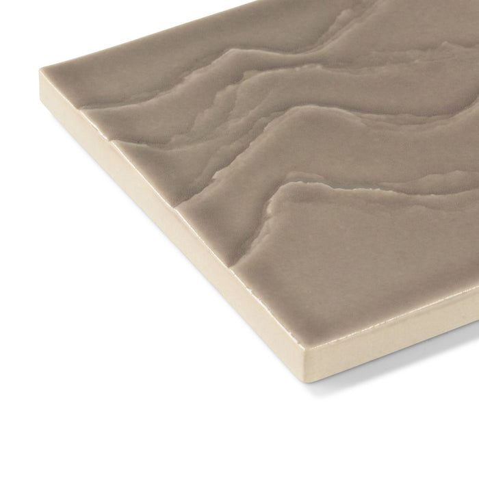 KOHLER K-32576 Landshapes 4" x 4" Feature Tile produced by the KOHLER WasteLAB