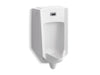 KOHLER K-32590 Bardon Wall-hung rear-spud touchless urinal, 0.5 gpf