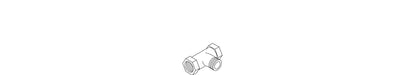 KOHLER K-32600 Supply Tee