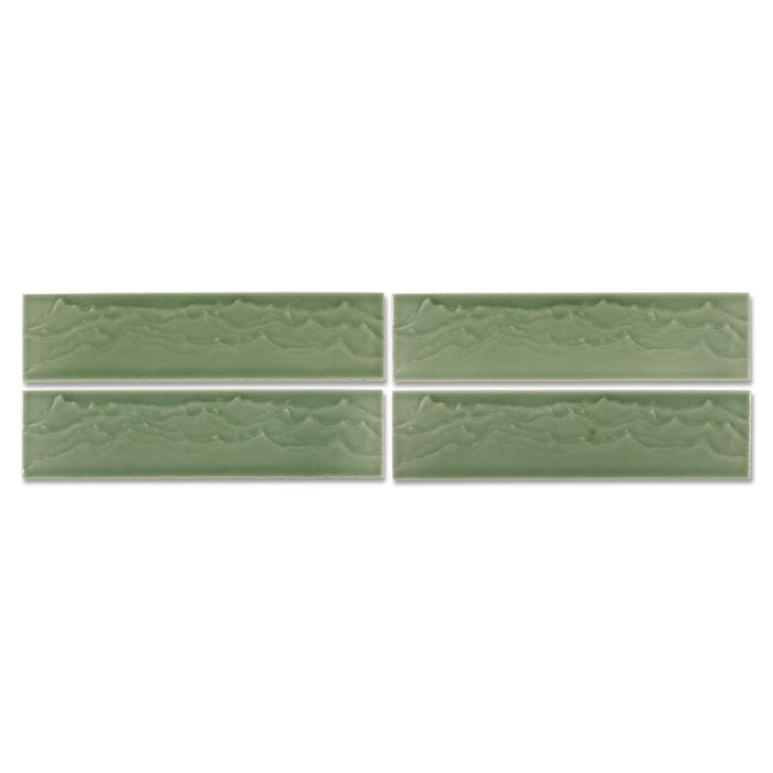 KOHLER K-32624 Landshapes 3" x 12" feature tile produced by the KOHLER WasteLAB