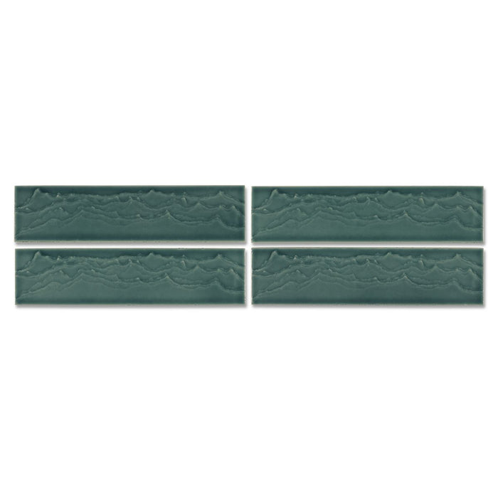 KOHLER K-32624 Landshapes 3" x 12" feature tile produced by the KOHLER WasteLAB