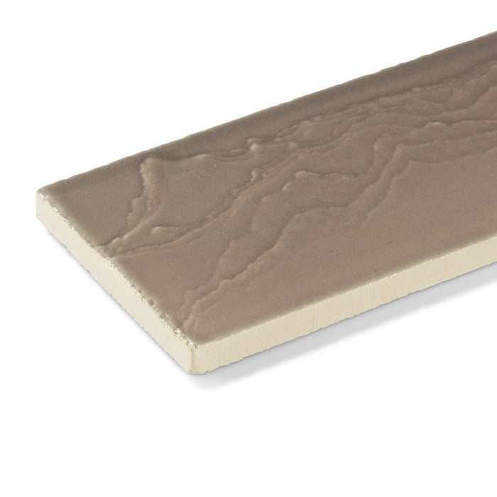 KOHLER K-32624 Landshapes 3" x 12" feature tile produced by the KOHLER WasteLAB