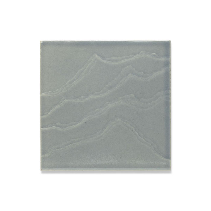 KOHLER K-32639 Landshapes 6" x 6" feature tile produced by the KOHLER WasteLAB