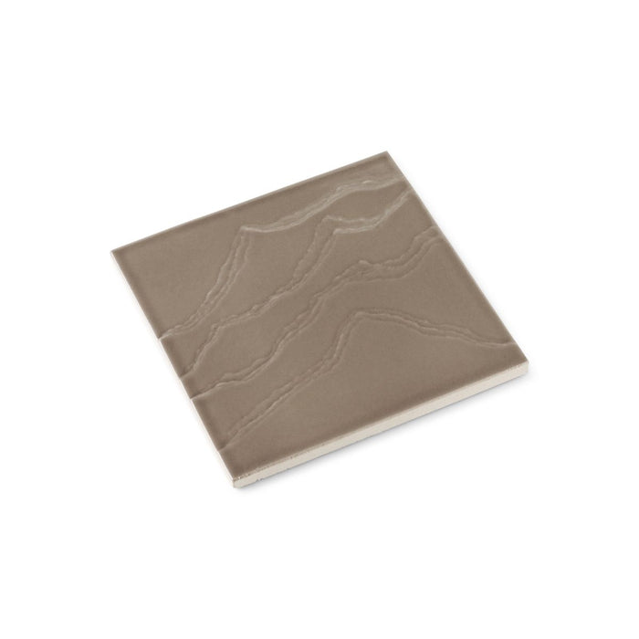 KOHLER K-32639 Landshapes 6" x 6" feature tile produced by the KOHLER WasteLAB