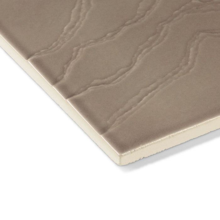 KOHLER K-32639 Landshapes 6" x 6" feature tile produced by the KOHLER WasteLAB