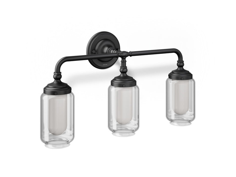 3/4 view of product with dimensions