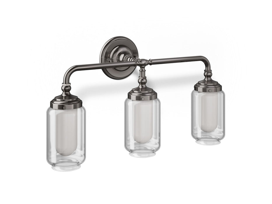 3/4 view of product with dimensions
