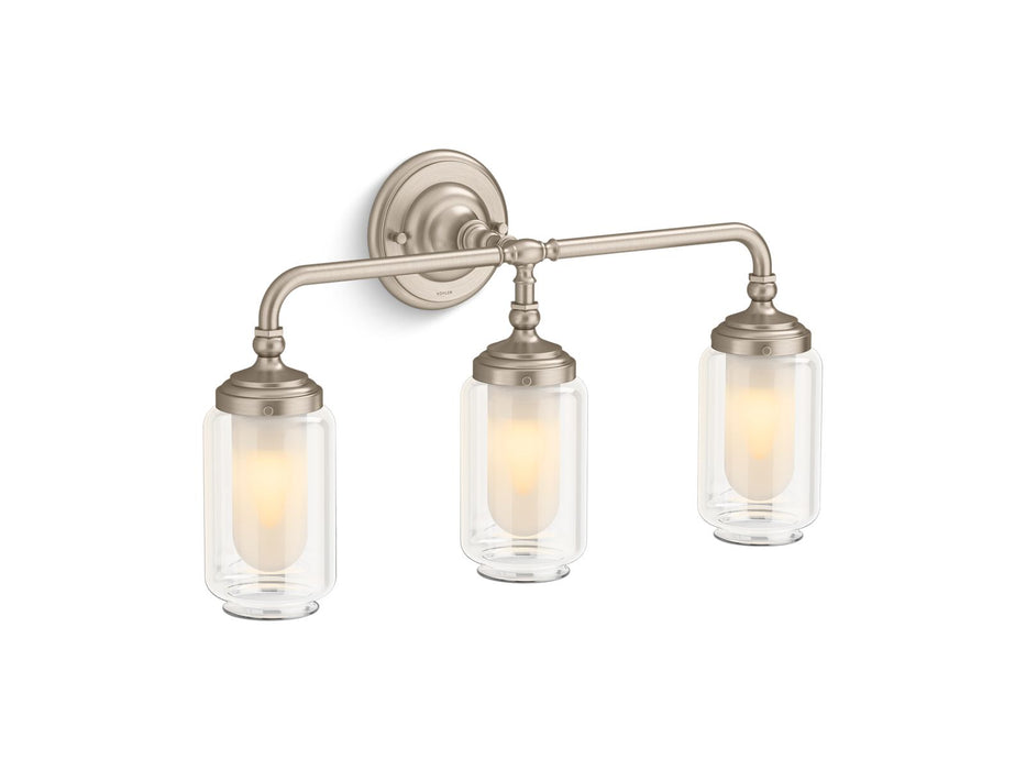 Kohler Artifacts Three-light sconce