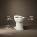 Kohler Kelston Elongated toilet bowl