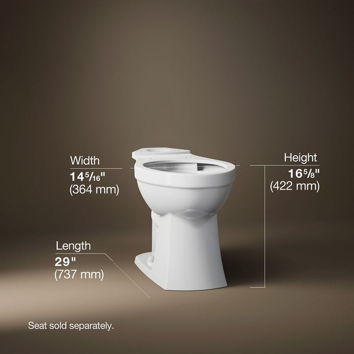 Kohler Kelston Elongated toilet bowl