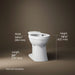 Kohler Kelston Elongated toilet bowl