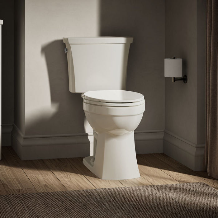 KOHLER K-32810 Kelston Two-piece elongated toilet, 1.28 gpf - Biscuit