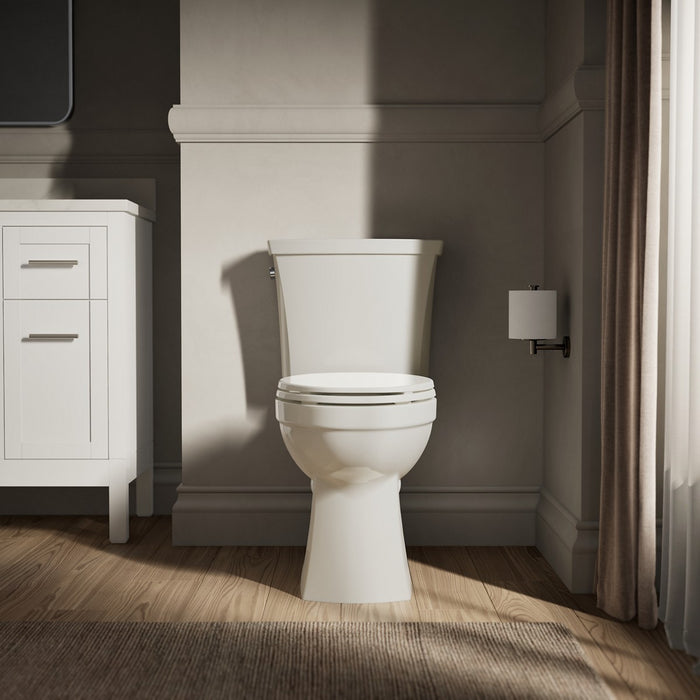 KOHLER K-32810 Kelston Two-piece elongated toilet, 1.28 gpf