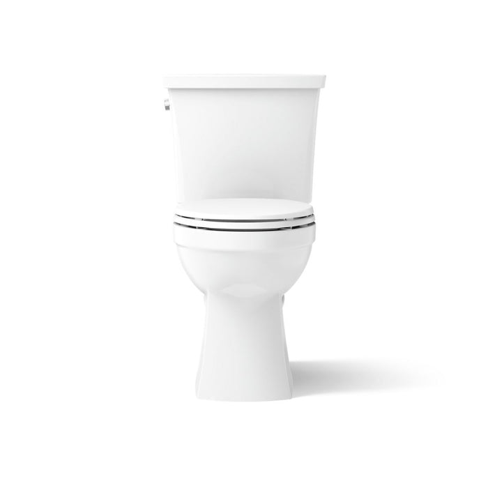 KOHLER K-32810 Kelston Two-piece elongated toilet, 1.28 gpf - White