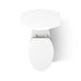 KOHLER K-32810 Kelston Two-piece elongated toilet, 1.28 gpf - White
