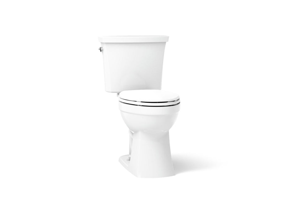 KOHLER K-32820 Kelston ContinuousClean ST two-piece elongated toilet, 1.28 gpf