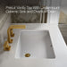 Kohler Calpa 60" bathroom vanity cabinet with sinks and quartz top