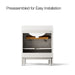 Kohler Solive 30" bathroom vanity cabinet with sink and quartz top