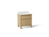 Kohler Solive 30" bathroom vanity cabinet with sink and quartz top