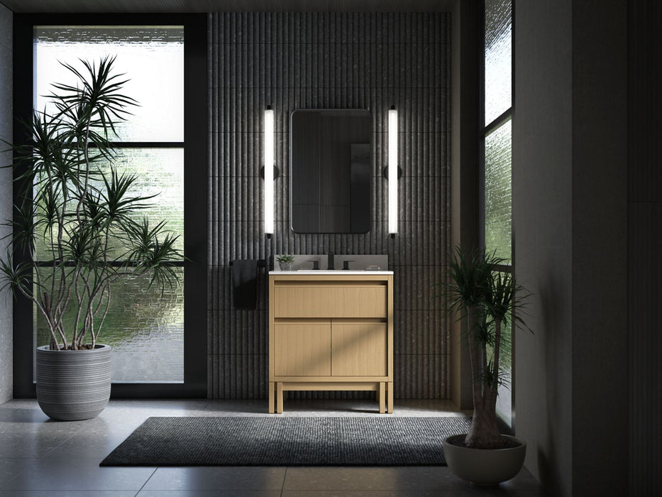 Kohler Solive 30" bathroom vanity cabinet with sink and quartz top
