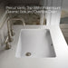 Kohler Solive 60" bathroom vanity cabinet with sinks and quartz top
