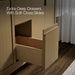 Kohler Solive 60" bathroom vanity cabinet with sinks and quartz top