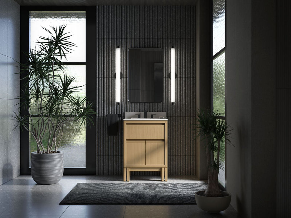 Kohler Solive 24" bathroom vanity cabinet with sink and quartz top