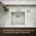 Kohler Strive 18-1/4" undermount single-bowl bar sink