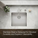 Kohler Strive 20" undermount single-bowl bar sink