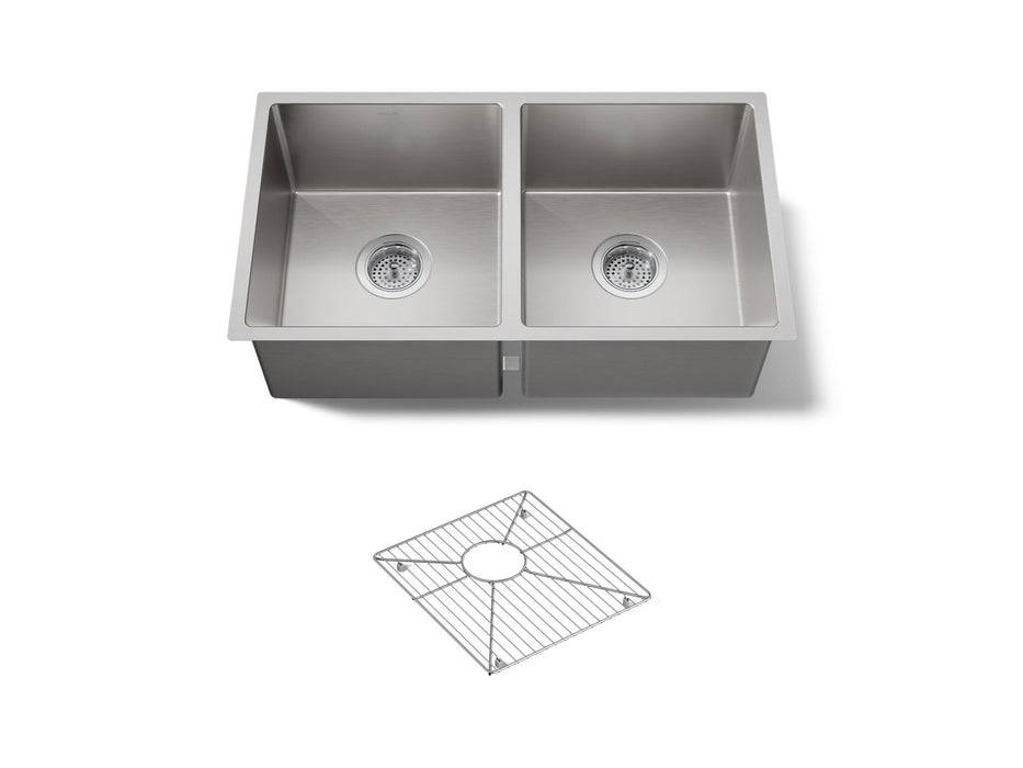 Kohler Strive 29-1/2" undermount double-bowl kitchen sink